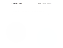 Tablet Screenshot of charliechao.com